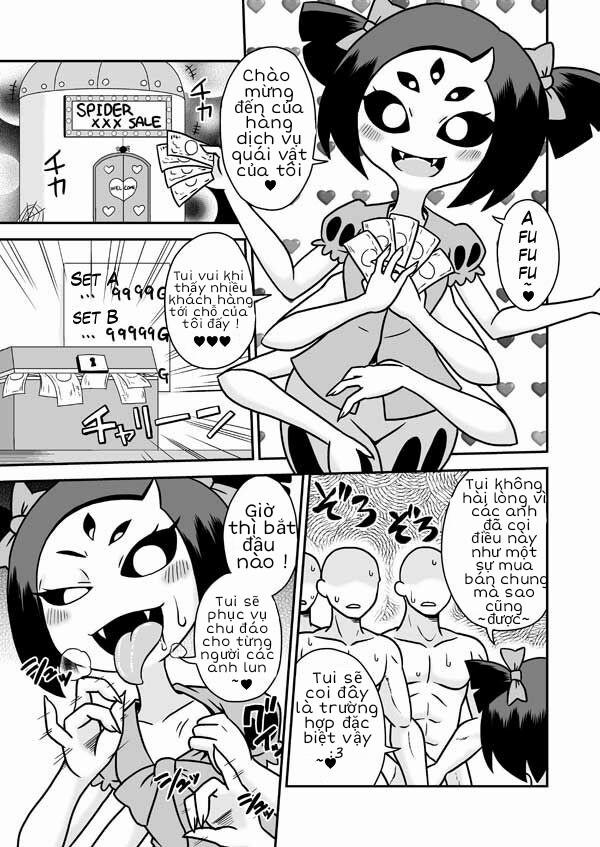 Dịch vụ quái vật (Undertale) Oneshot trang 3