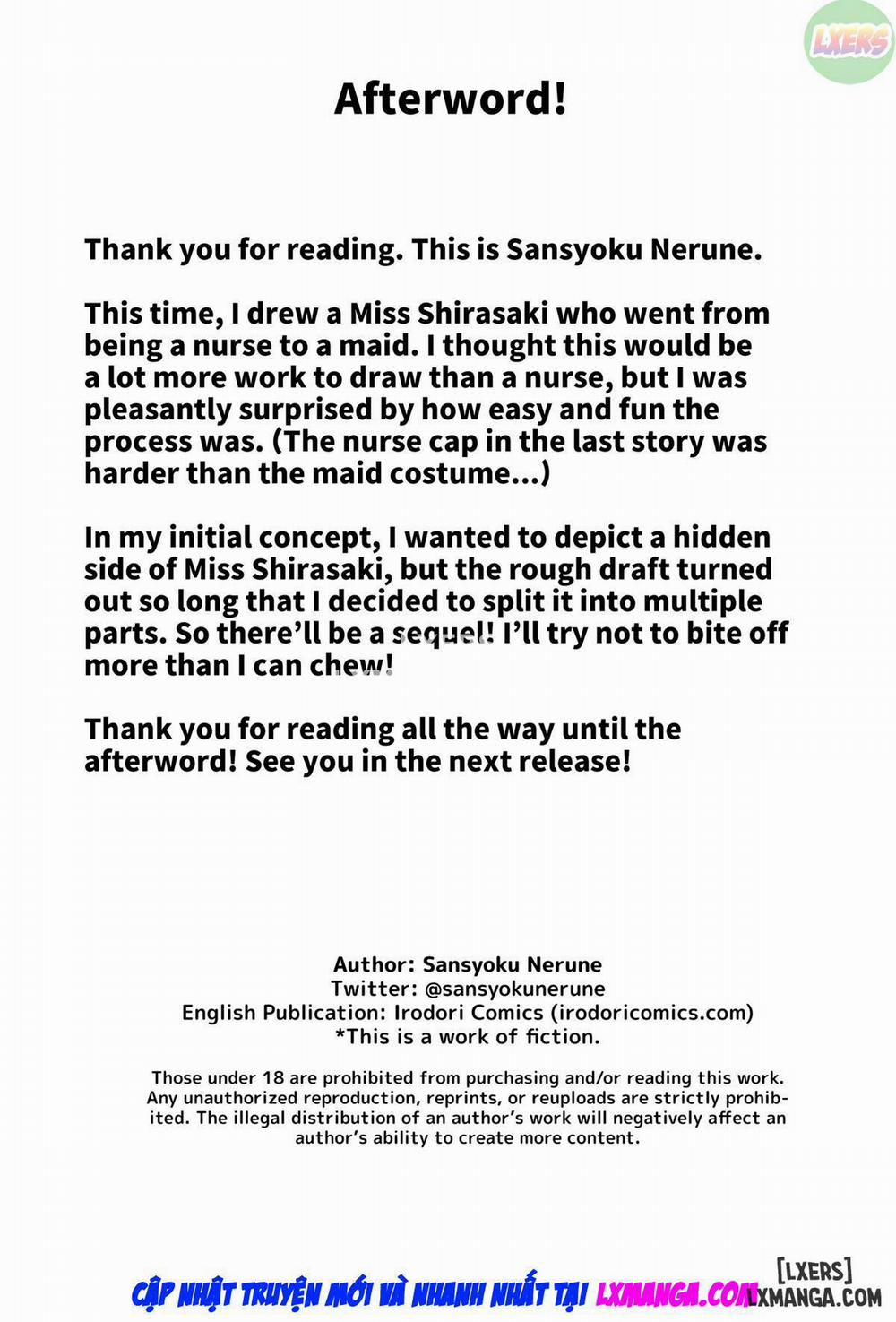 Điều Dưỡng Vui Vẻ Với Shirasaki 0 Maid Service by Miss Shirasaki trang 46