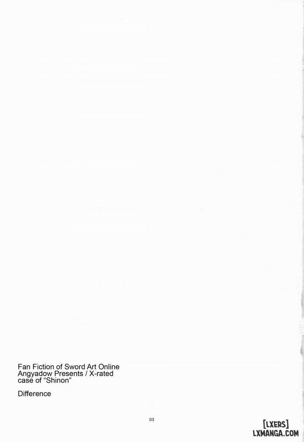 Difference Oneshot trang 2