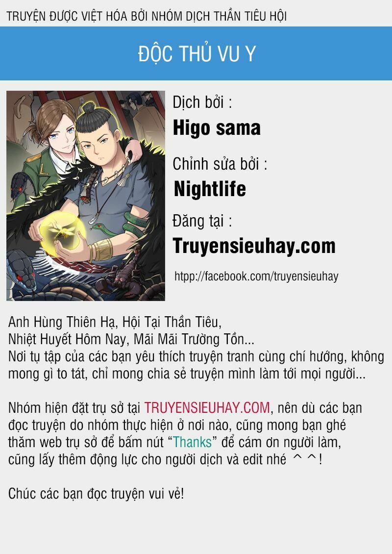 Độc Thủ Vu Y 35 trang 0