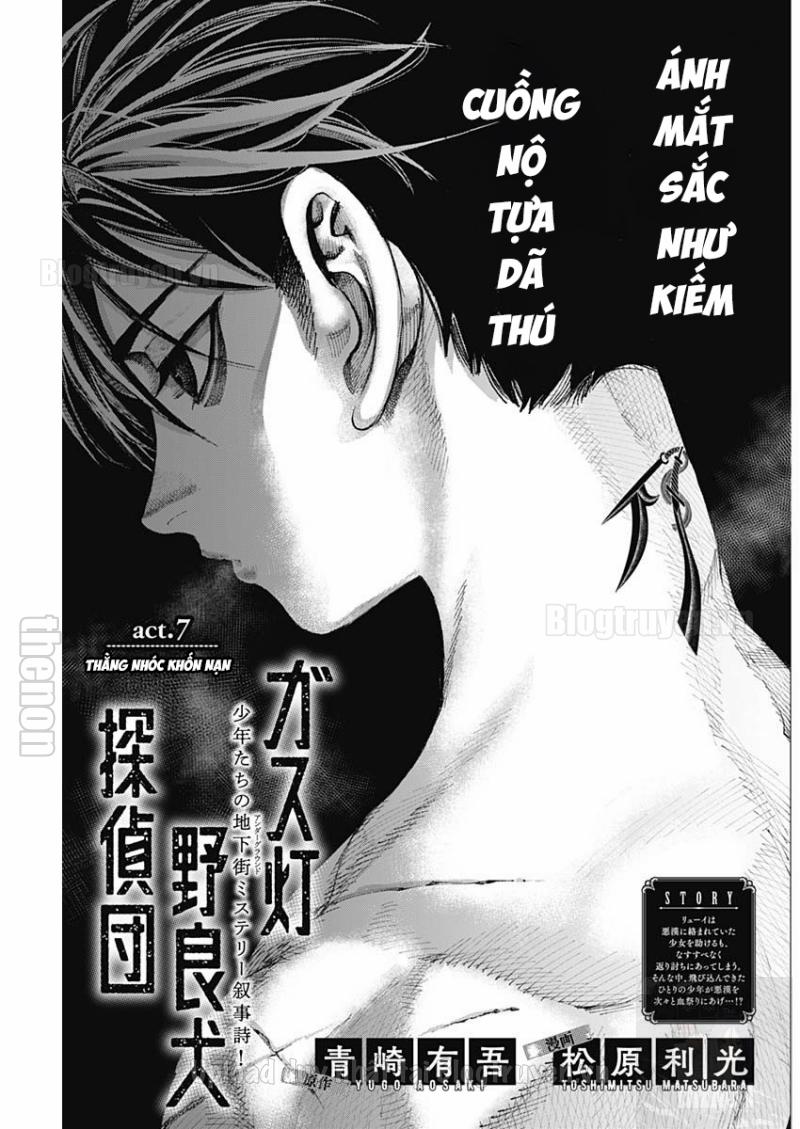 Đội Thám Tử Chó Hoang Và Đèn Dầu 7 trang 1