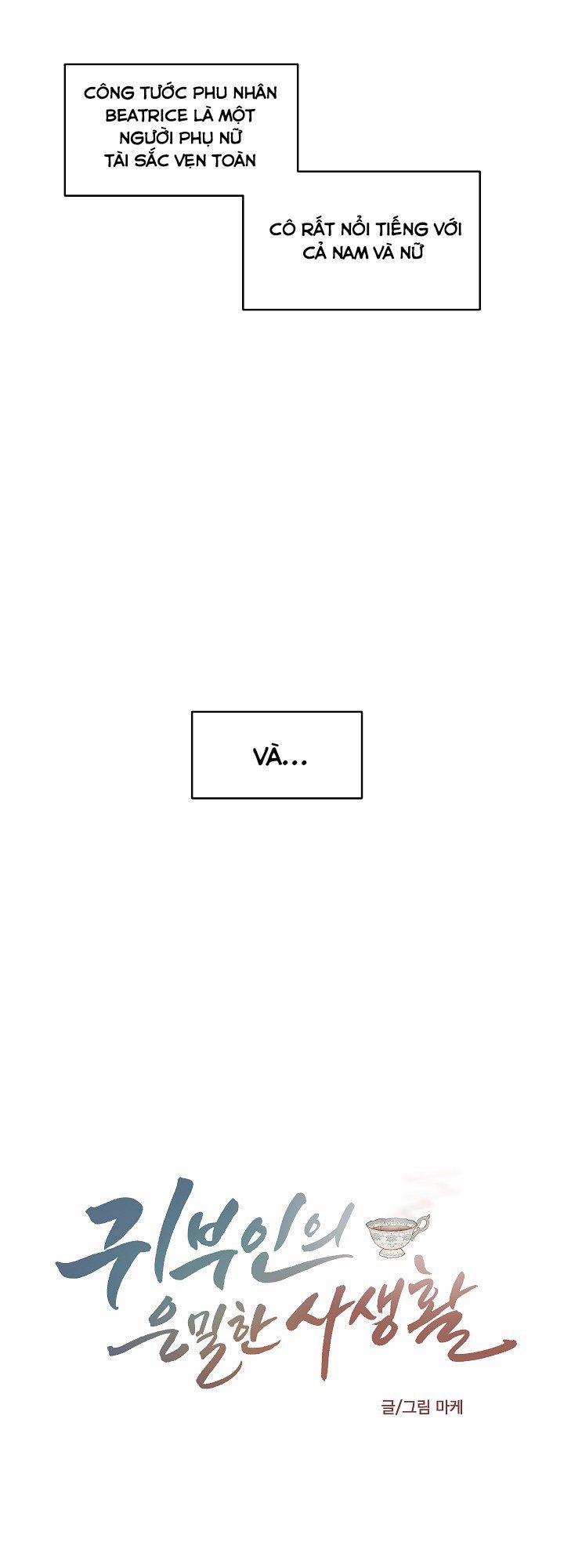 Đời Tư Bí Mật Của Quý Phu Nhân 1 trang 2