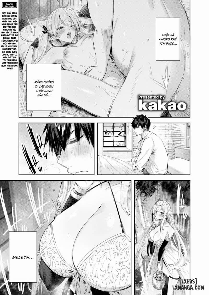 Dokushinn Hunter no Deai ha Elf no Mori de 2 trang 1