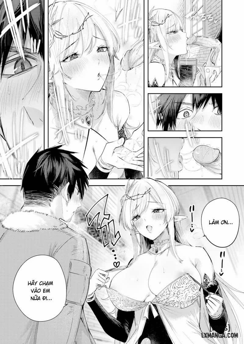 Dokushinn Hunter no Deai ha Elf no Mori de 4 trang 11