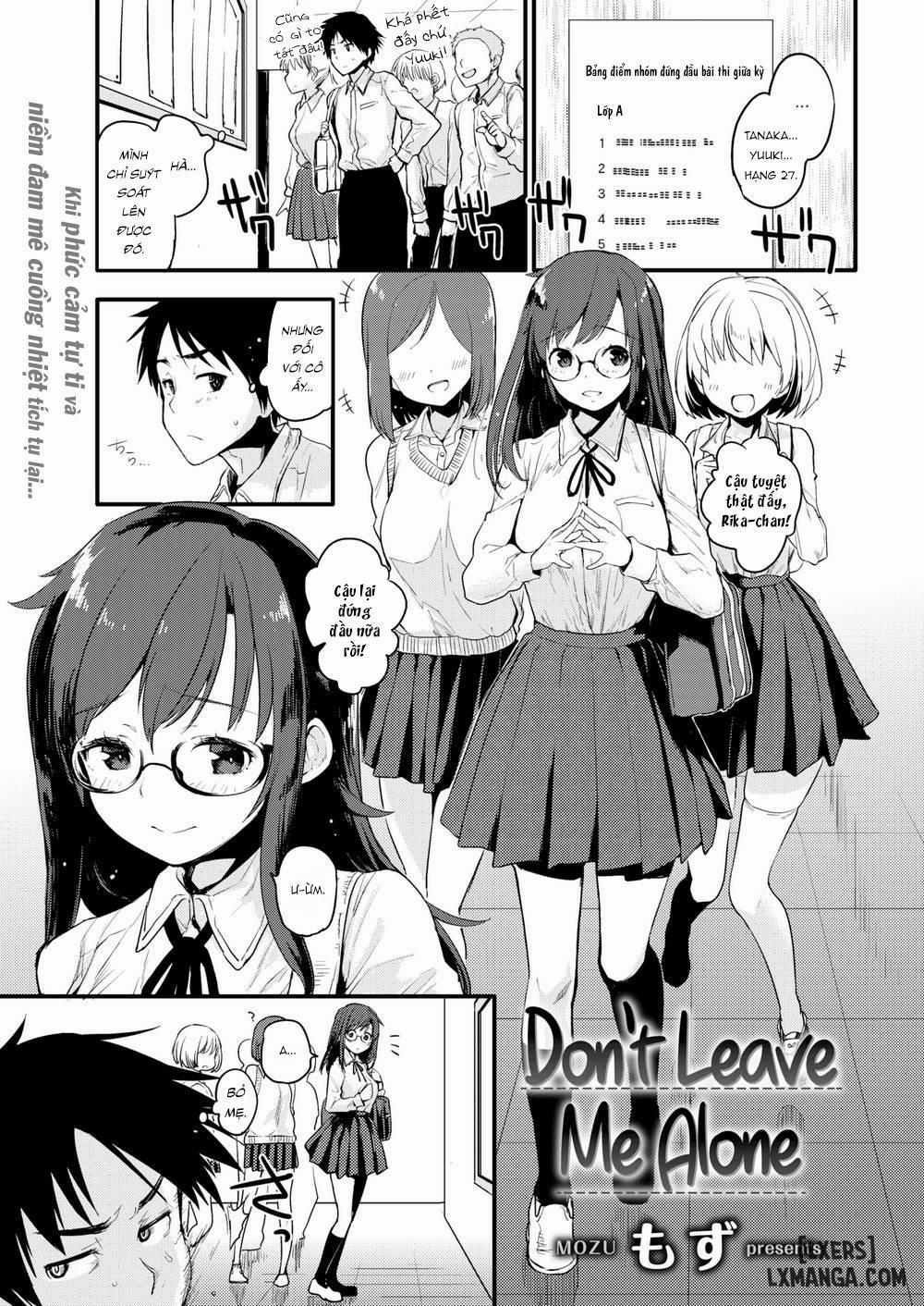 Don't Leave Me Alone Oneshot trang 0
