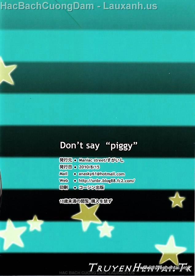 Dont Say Piggy (K-ON) Oneshot trang 11