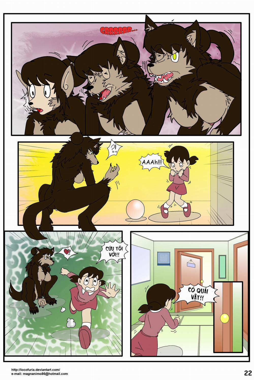 Doraemon Vol 1 0 0 0 Kem Người Sói trang 7