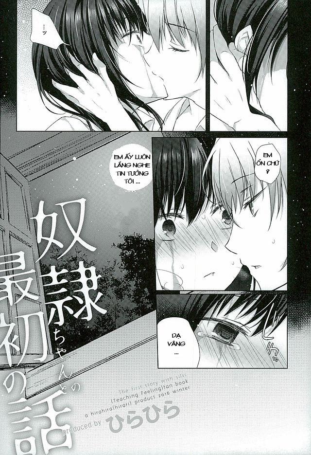 Dorei-chan to no Saisho no Hanashi (Dorei to no Seikatsu -Teaching Feeling-) Oneshot trang 4