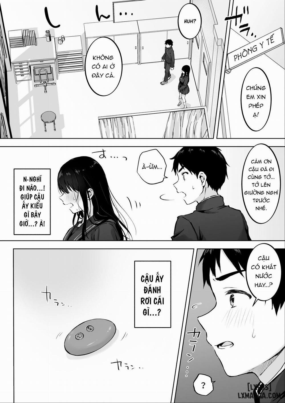 Dosukebe Bishoujo JK to Hokenshitsu Ecchi. Oneshot trang 9
