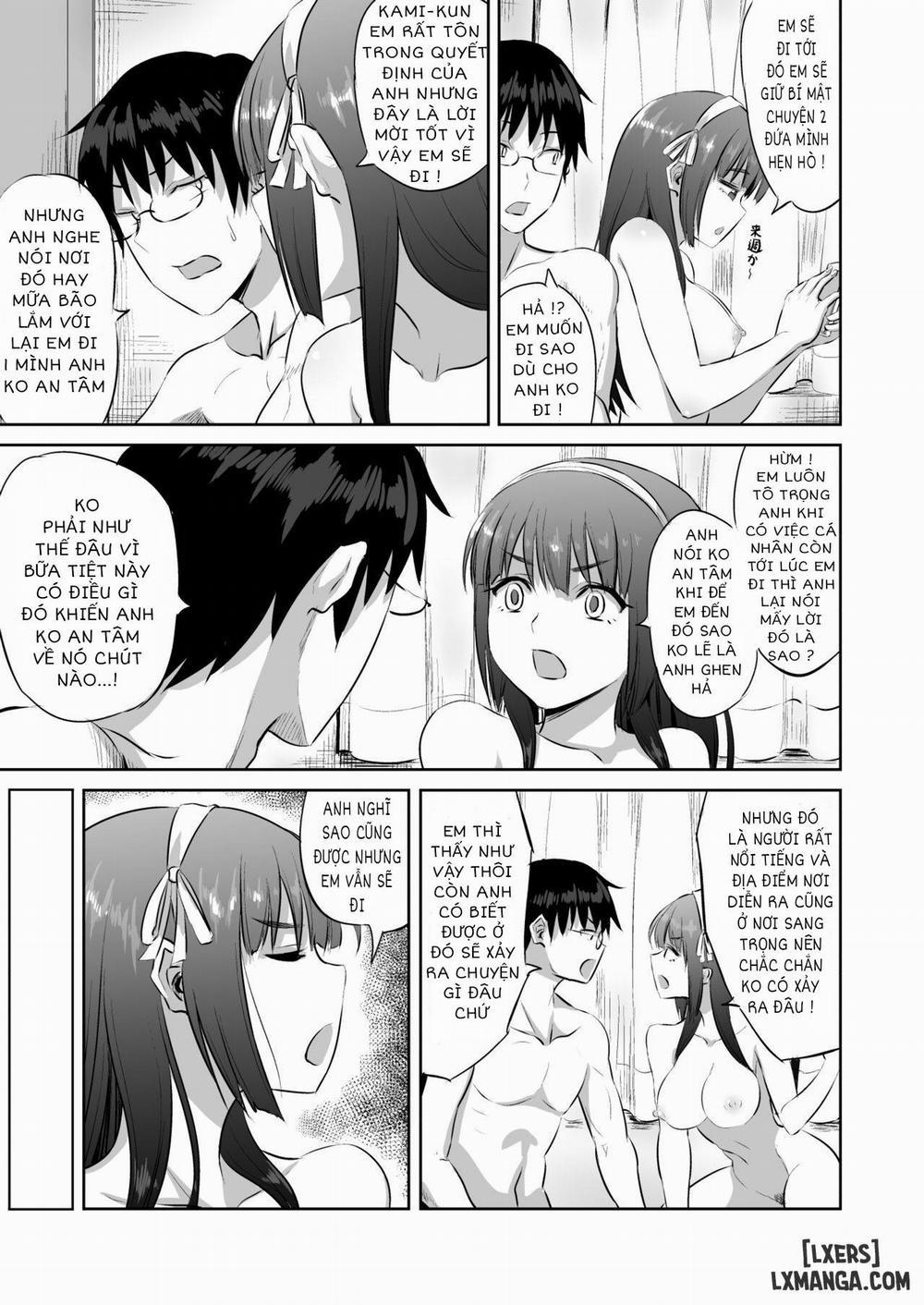 Doujin Sakka no Kanojo ga Kamieshi ni Netorareru Hanashi OneShot trang 5