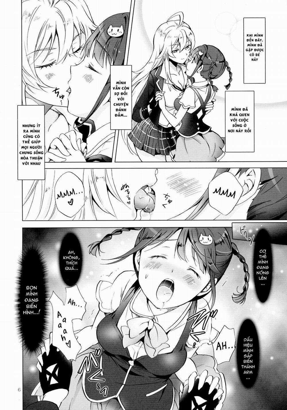 Doujinshi Hentai của Trang Sally 0 Drive Dekinai! (Valkyrie Drive) trang 6