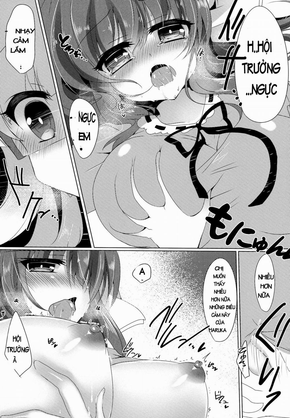 Doujinshi Hentai của Trang Sally 0 Haruka To Mitsuki (Sakura Trick) trang 14