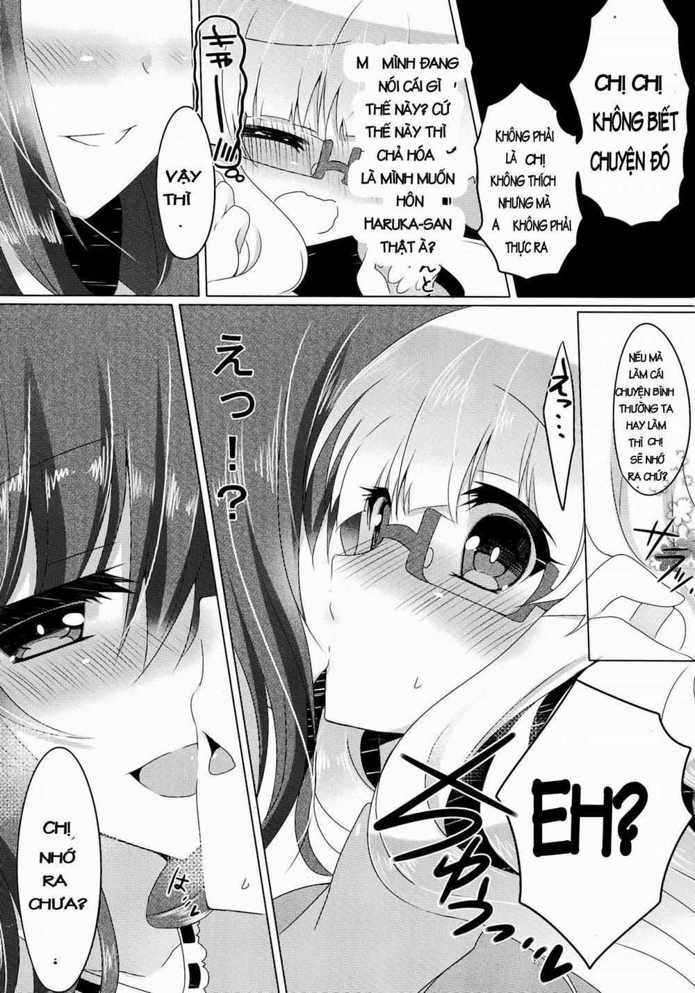Doujinshi Hentai của Trang Sally 0 Haruka To Mitsuki (Sakura Trick) trang 9