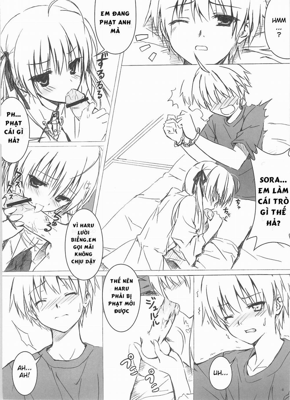 Doujinshi Hentai của Trang Sally 0 Sora No Omocha (Yosuga No Sora) trang 5