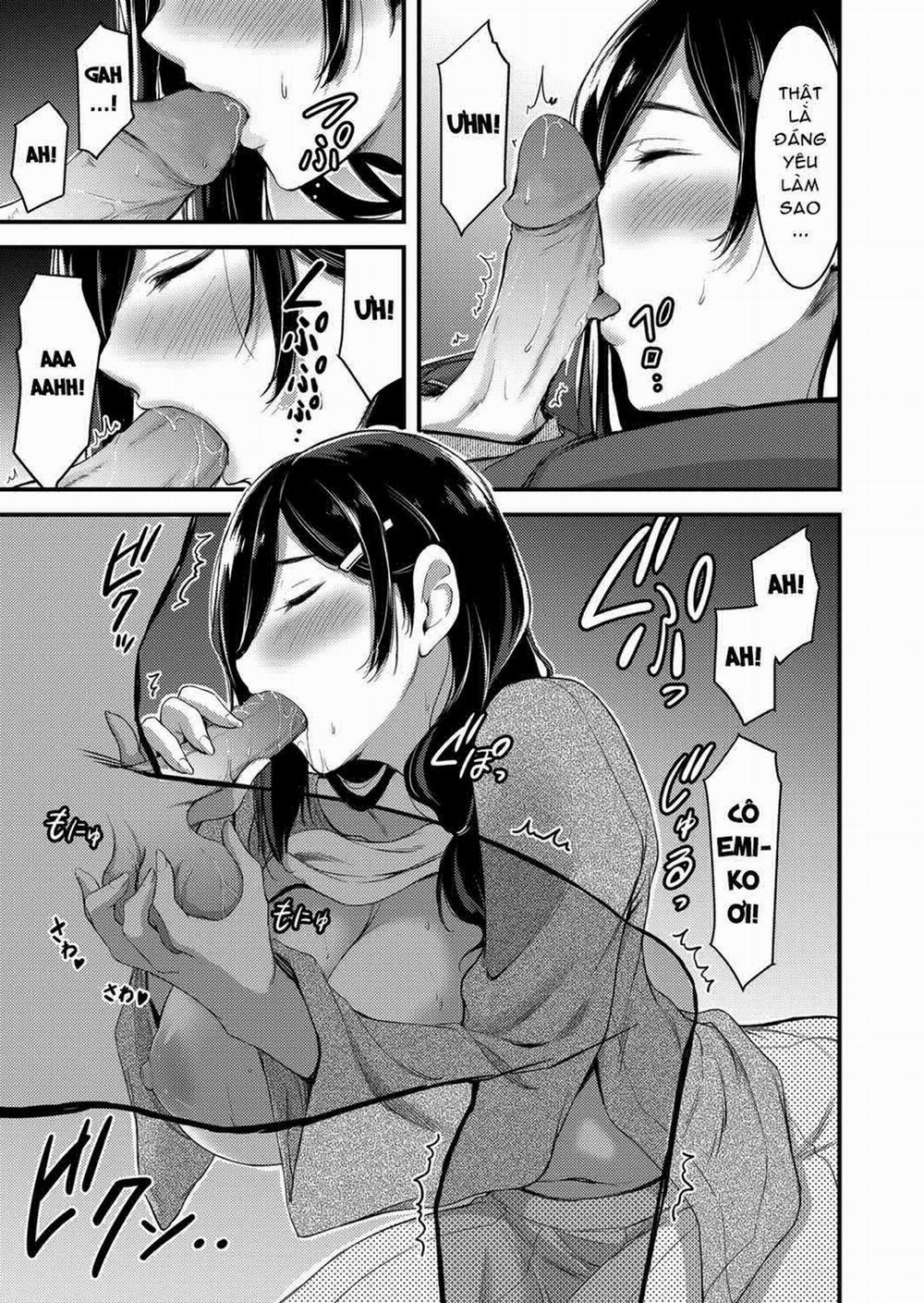 Doutei Tsumamigui Counselor ~Yuujin no Musuko ni Kindan Fudeoroshi~ Oneshot trang 14