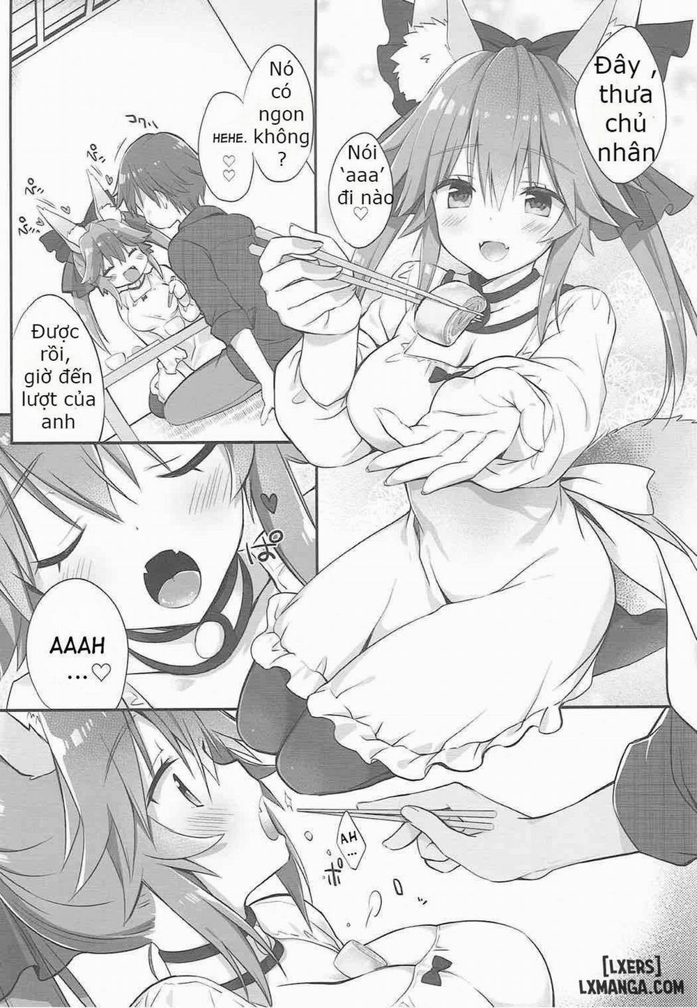 Dragon Kitchen Ore to Tamamo to Shiawase Yojouhan Oneshot trang 4