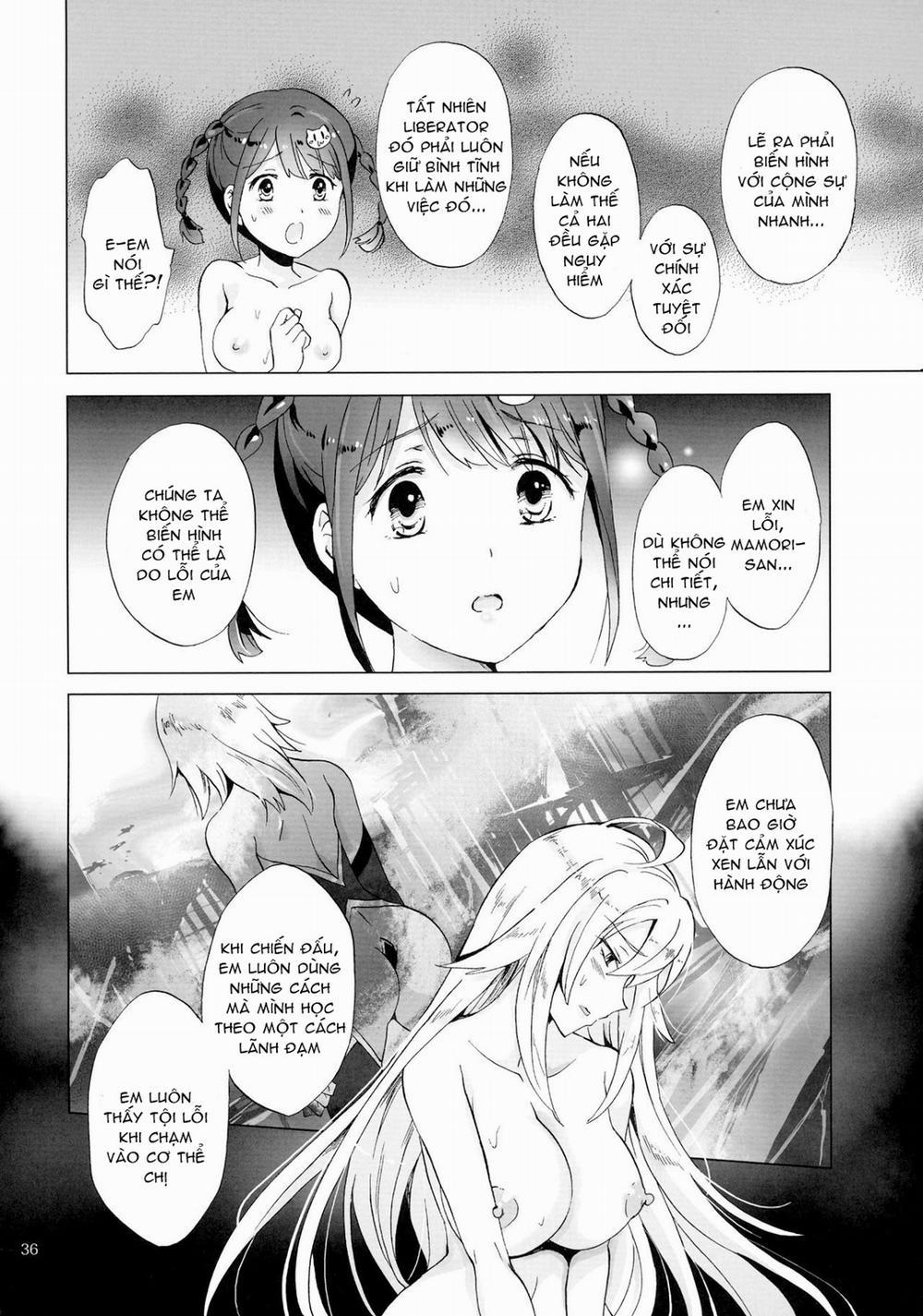 DRIVE Dekinai! (Valkyrie Drive) Oneshot trang 36