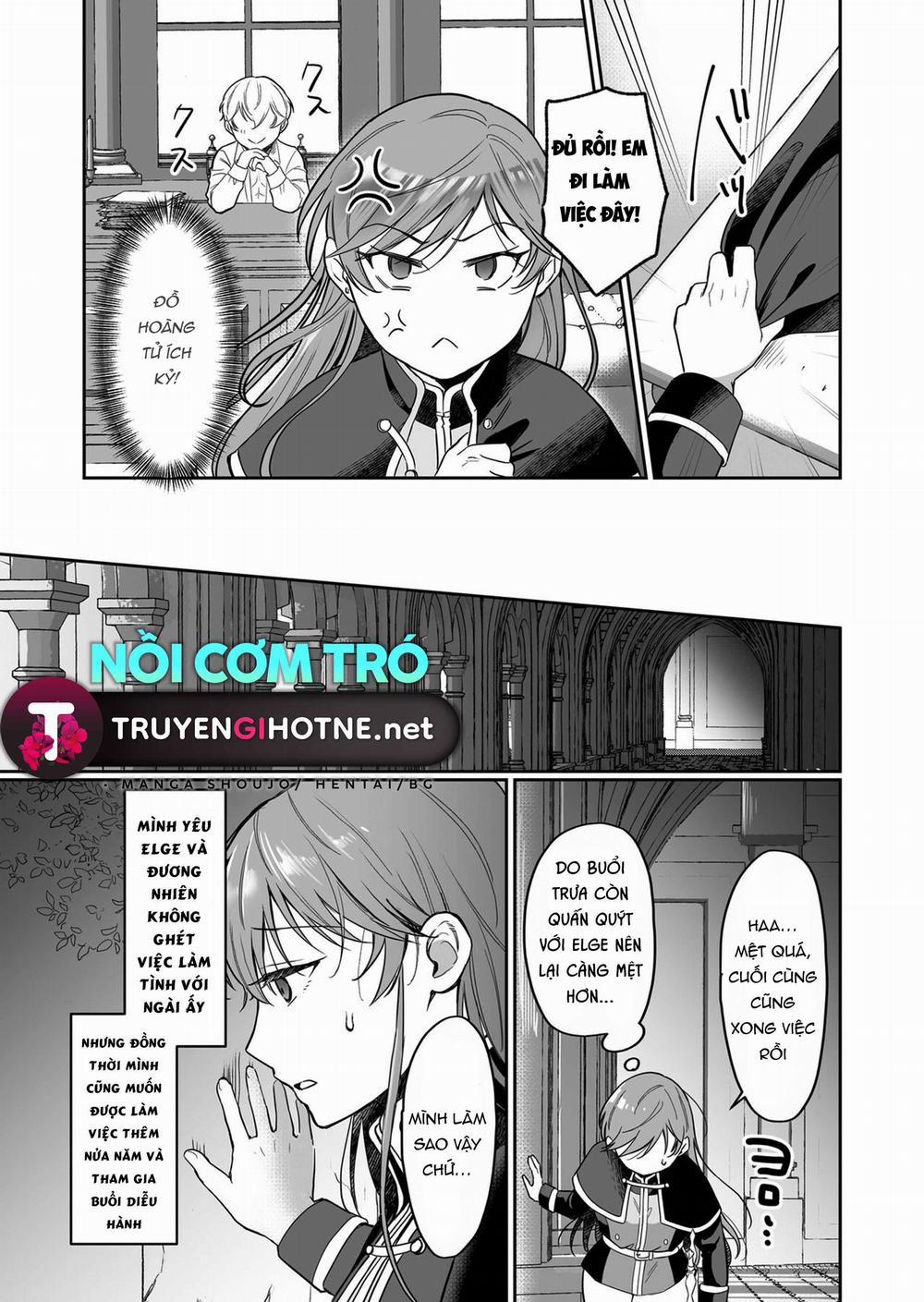 Dù Là Hiệp Sĩ Mạnh Nhất Của Đế Quốc Nhưng Tôi Vẫn Không Thể Thoát Khỏi Tên Hoàng Tử Biến Thái Này 4.2 trang 2