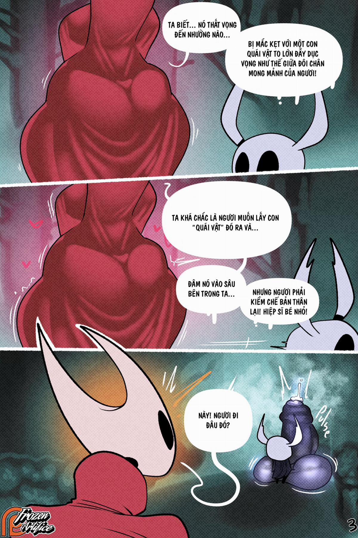 Đừng Có Làm Phiền Tôi - Hollow Knight OneShot trang 3