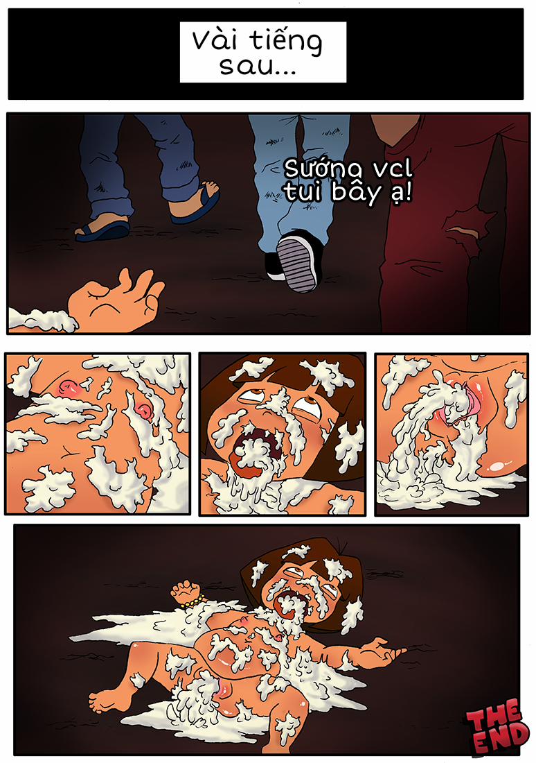 Đừng đi vào ngõ tối (Dora the Explorer) Oneshot trang 13