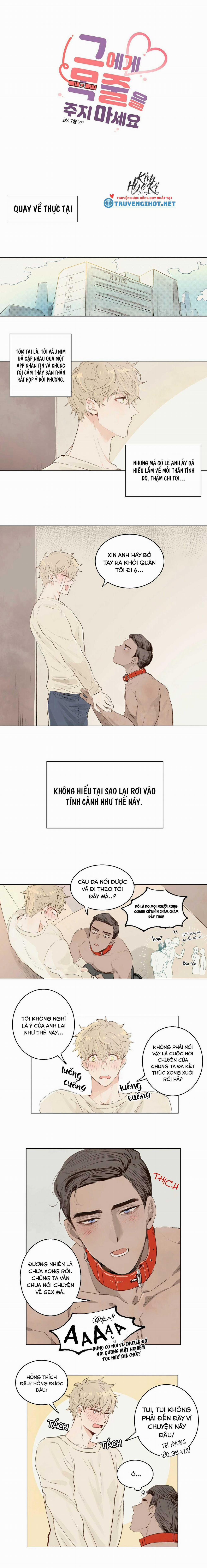 ĐỪNG ĐƯA DÂY XÍCH CHO ANH ẤY 2 trang 1