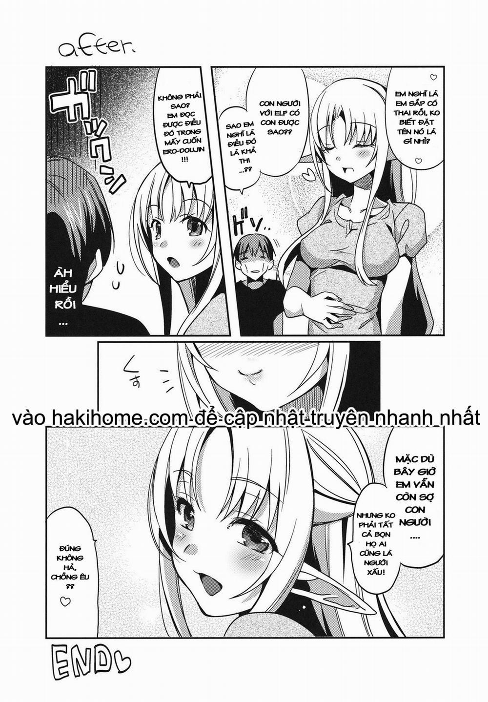 Dừng lại...! Anh định cưỡng hiếp tôi đúng không? Giống như trong mấy cuốn ero-doujin ấy? Oneshot trang 31