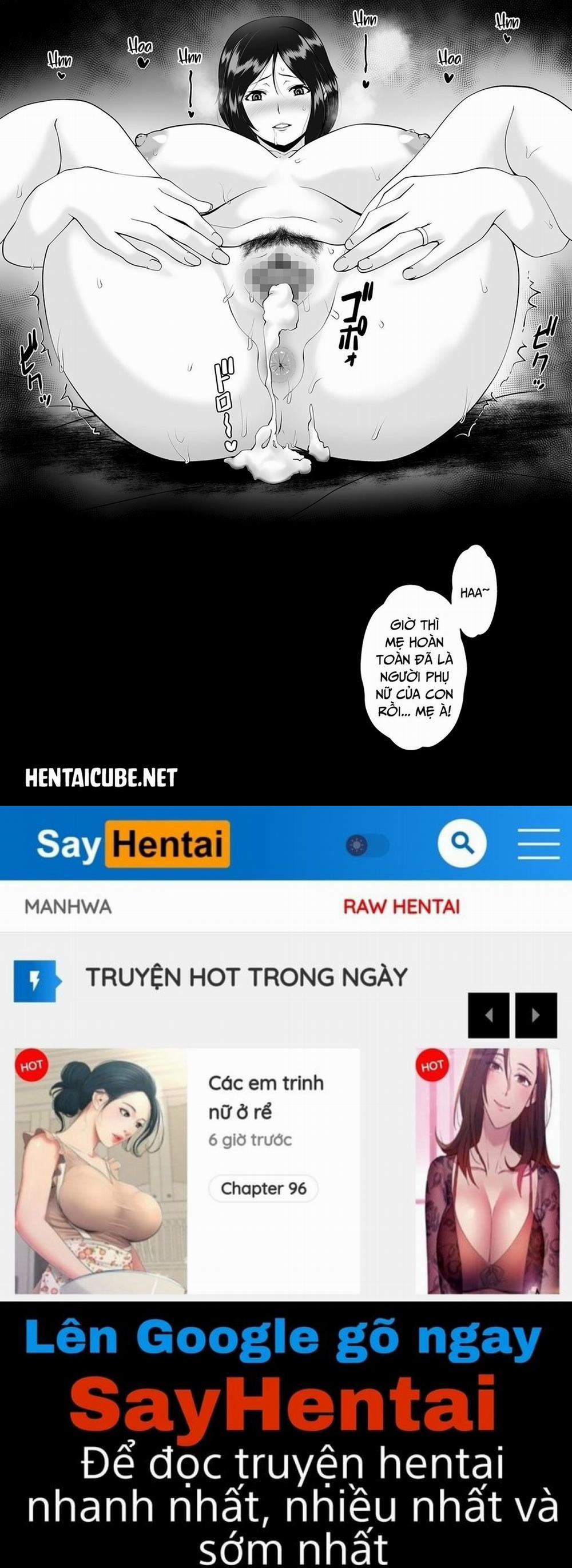 Đúng vậy, tôi đang quan hệ với mẹ Oneshot trang 26