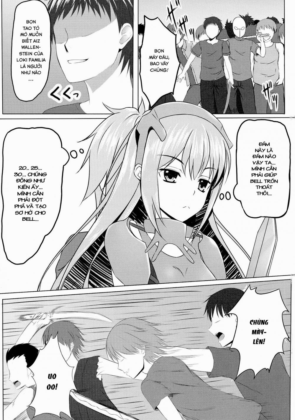 Dungeon de Aiz Wallenstein o Osou no wa Machigatteiru Darou ka Oneshot trang 5