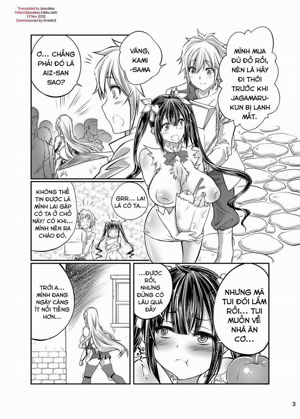 Dungeon ni Juukan o Motomeru no wa Machigatteiru Darou ka (Dungeon ni Deai o Motomeru no wa Machigatteiru Darou ka) Oneshot trang 2