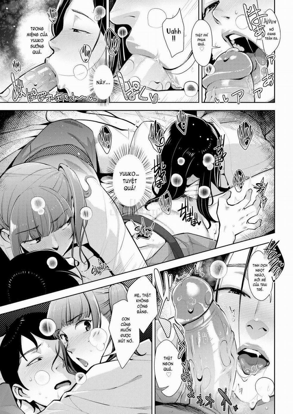 Được cả hai mẹ con nóng bỏng săn sóc Oneshot trang 10