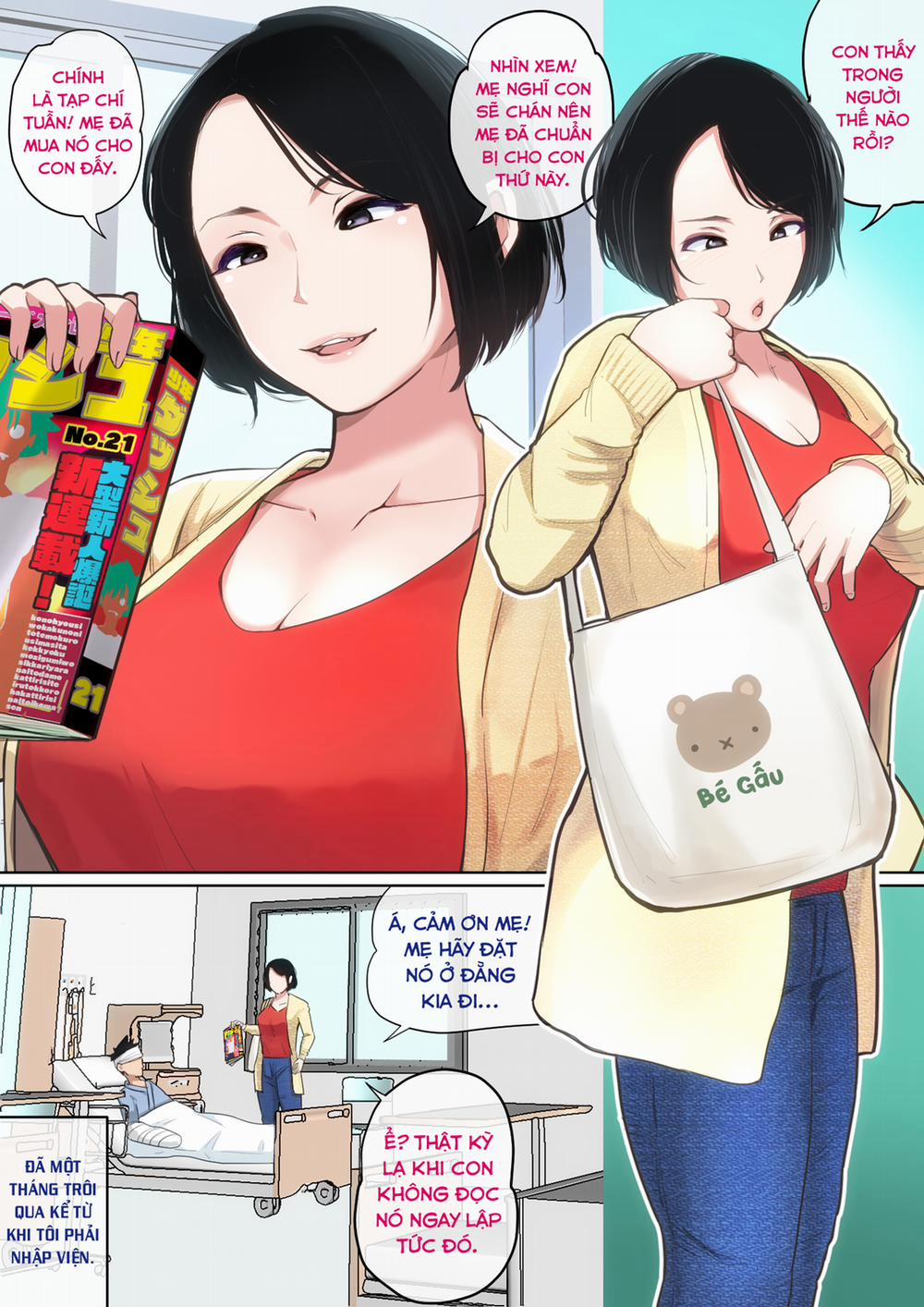 Được mẹ cưng chiều trên giường bệnh... Phần 1 - 0 1 trang 1