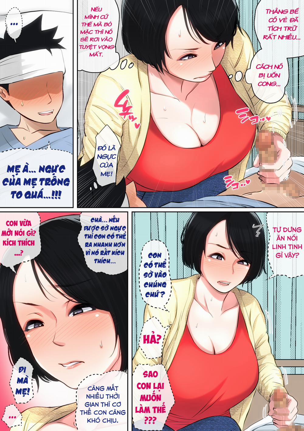 Được mẹ cưng chiều trên giường bệnh... Phần 1 - 0 1 trang 12