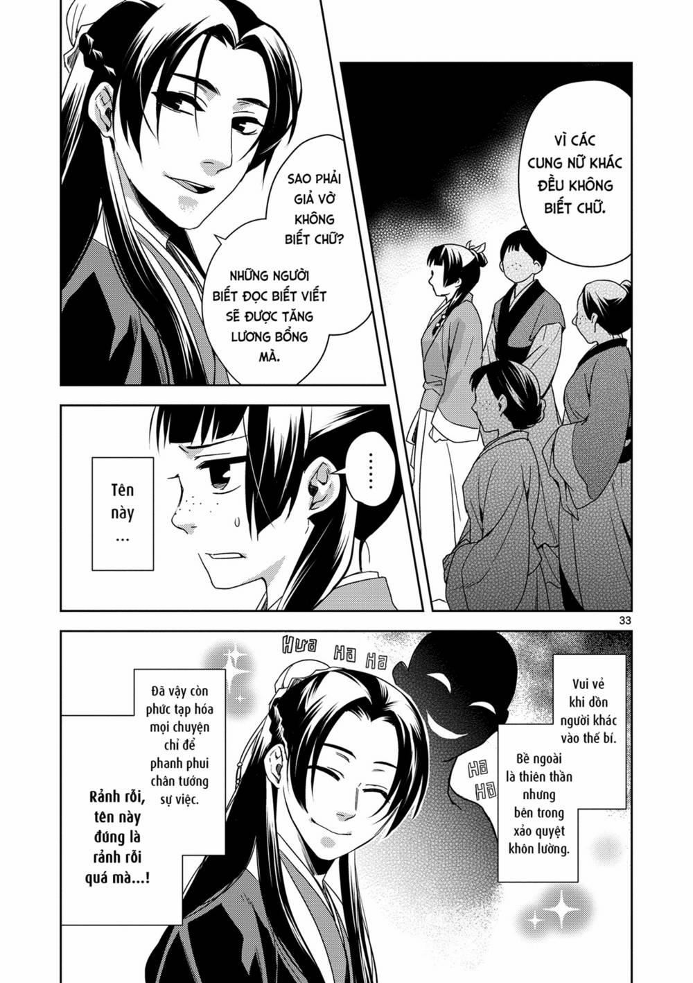 Dược Sư Tự Sự – Nhật Ký Giải Mã Bí Ẩn Chốn Hậu Cung Của Maomao 1 trang 31