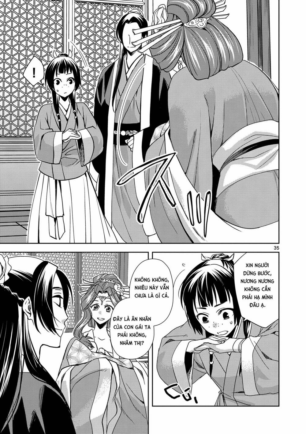 Dược Sư Tự Sự – Nhật Ký Giải Mã Bí Ẩn Chốn Hậu Cung Của Maomao 1 trang 33