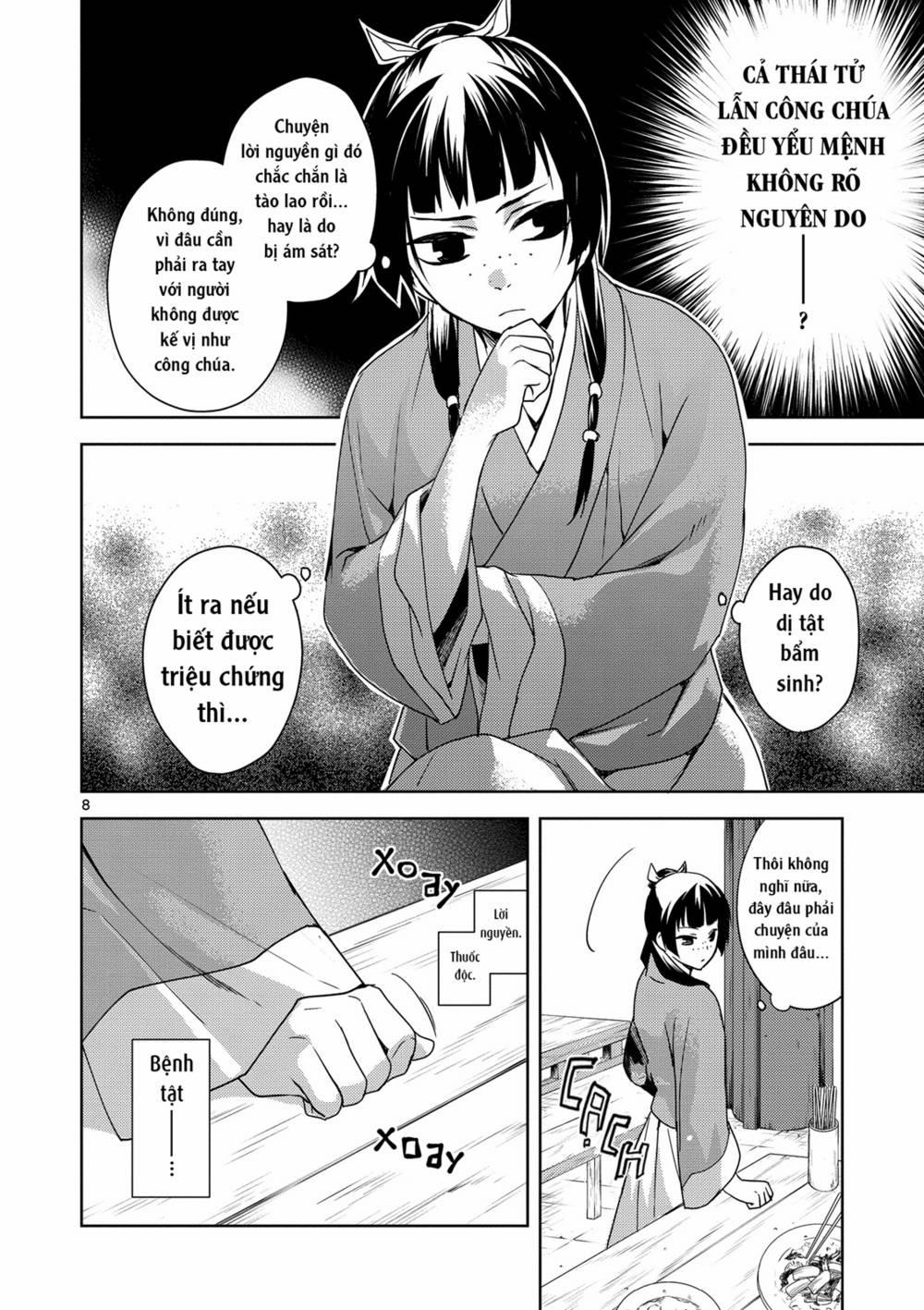 Dược Sư Tự Sự – Nhật Ký Giải Mã Bí Ẩn Chốn Hậu Cung Của Maomao 1 trang 6