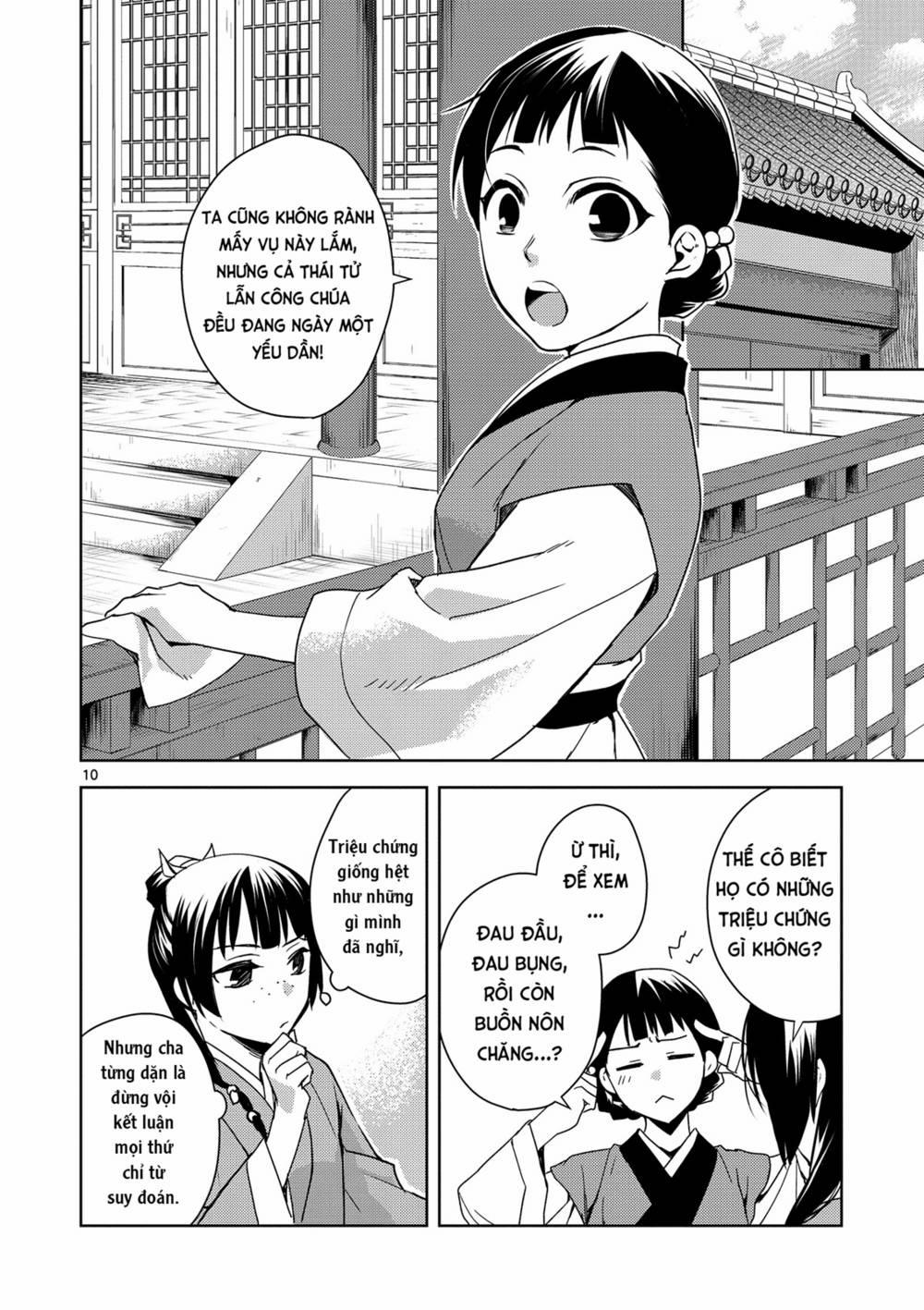 Dược Sư Tự Sự – Nhật Ký Giải Mã Bí Ẩn Chốn Hậu Cung Của Maomao 1 trang 8