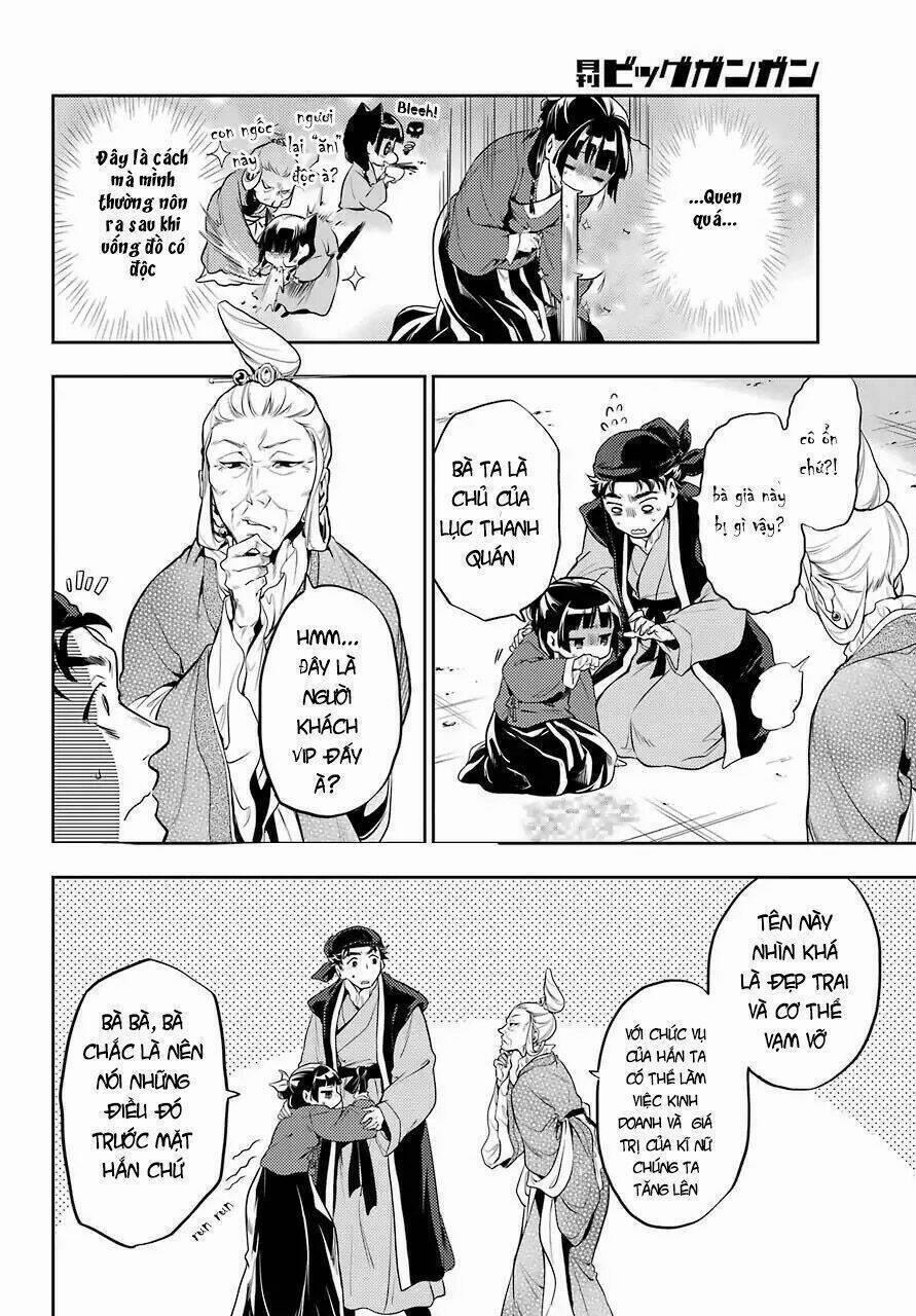 Dược Sư Tự Sự – Nhật Ký Giải Mã Bí Ẩn Chốn Hậu Cung Của Maomao 11 trang 8