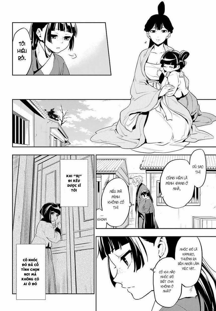 Dược Sư Tự Sự – Nhật Ký Giải Mã Bí Ẩn Chốn Hậu Cung Của Maomao 12 trang 19