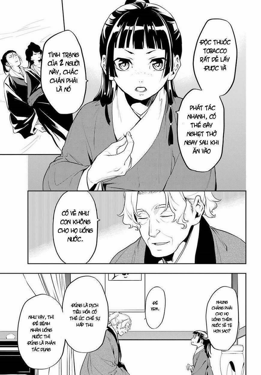 Dược Sư Tự Sự – Nhật Ký Giải Mã Bí Ẩn Chốn Hậu Cung Của Maomao 12 trang 4