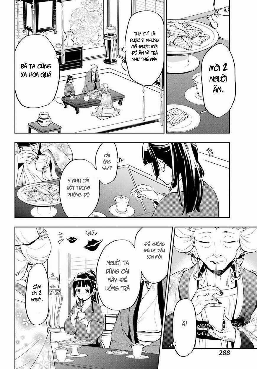 Dược Sư Tự Sự – Nhật Ký Giải Mã Bí Ẩn Chốn Hậu Cung Của Maomao 12 trang 7