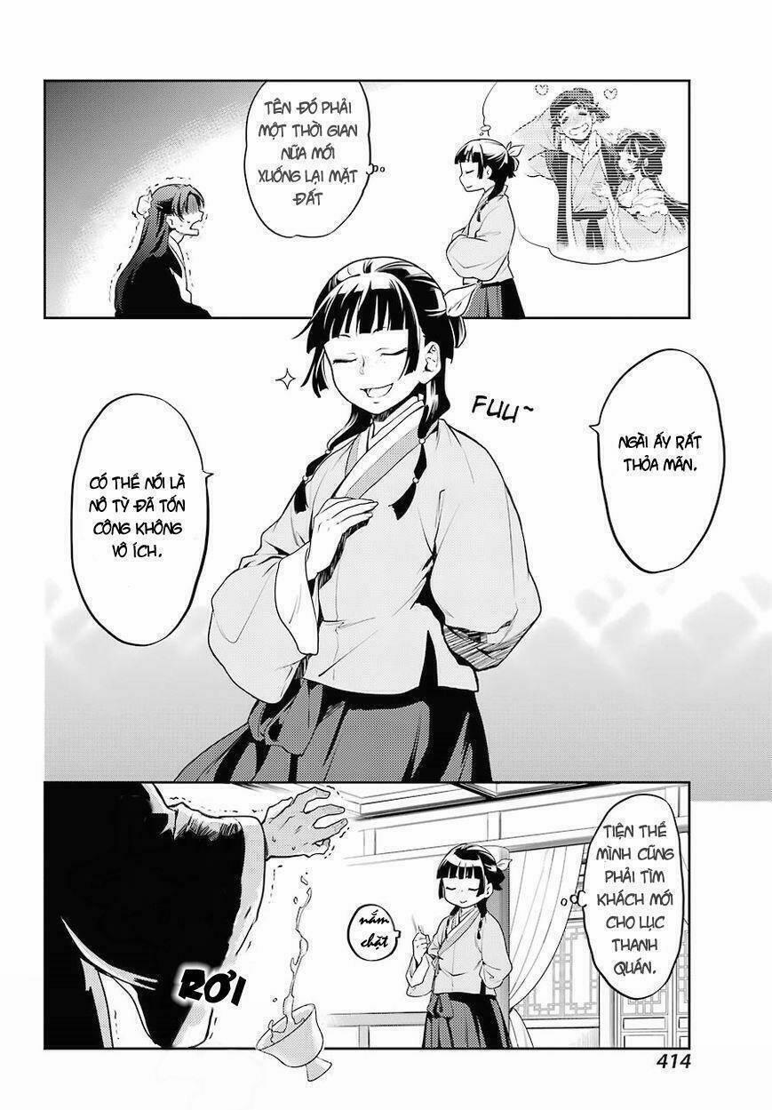 Dược Sư Tự Sự – Nhật Ký Giải Mã Bí Ẩn Chốn Hậu Cung Của Maomao 13 trang 13