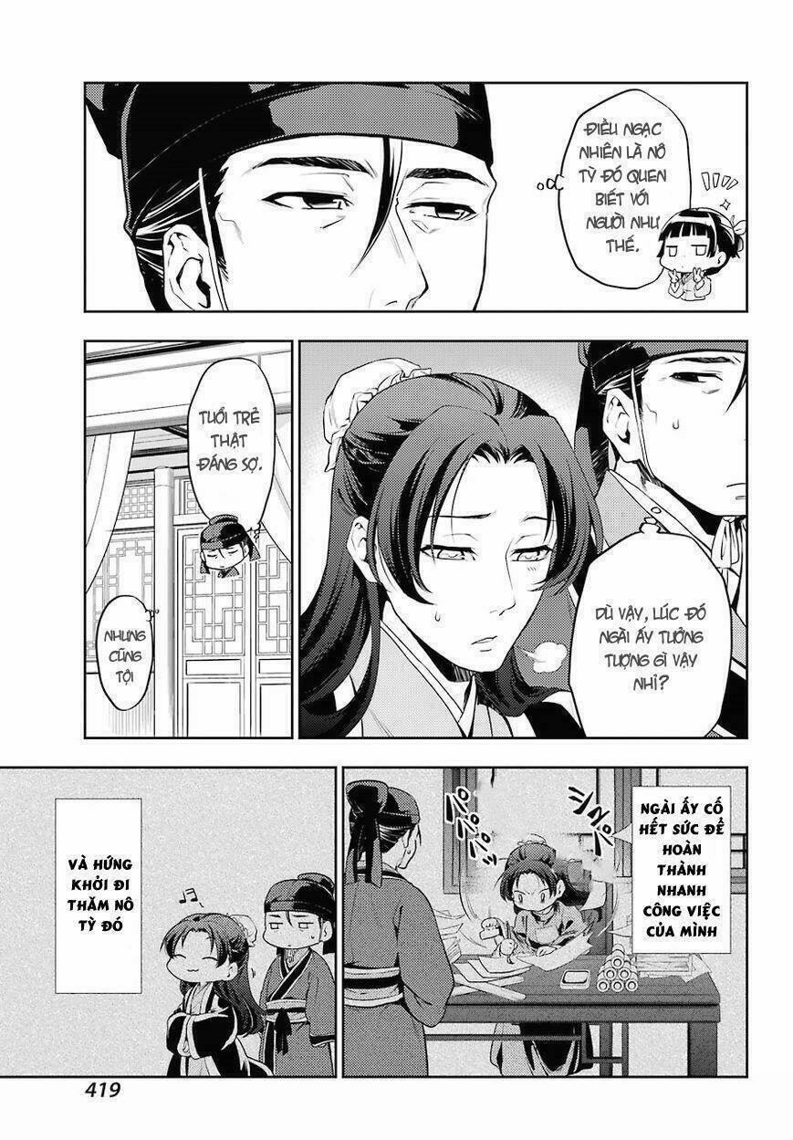 Dược Sư Tự Sự – Nhật Ký Giải Mã Bí Ẩn Chốn Hậu Cung Của Maomao 13 trang 18