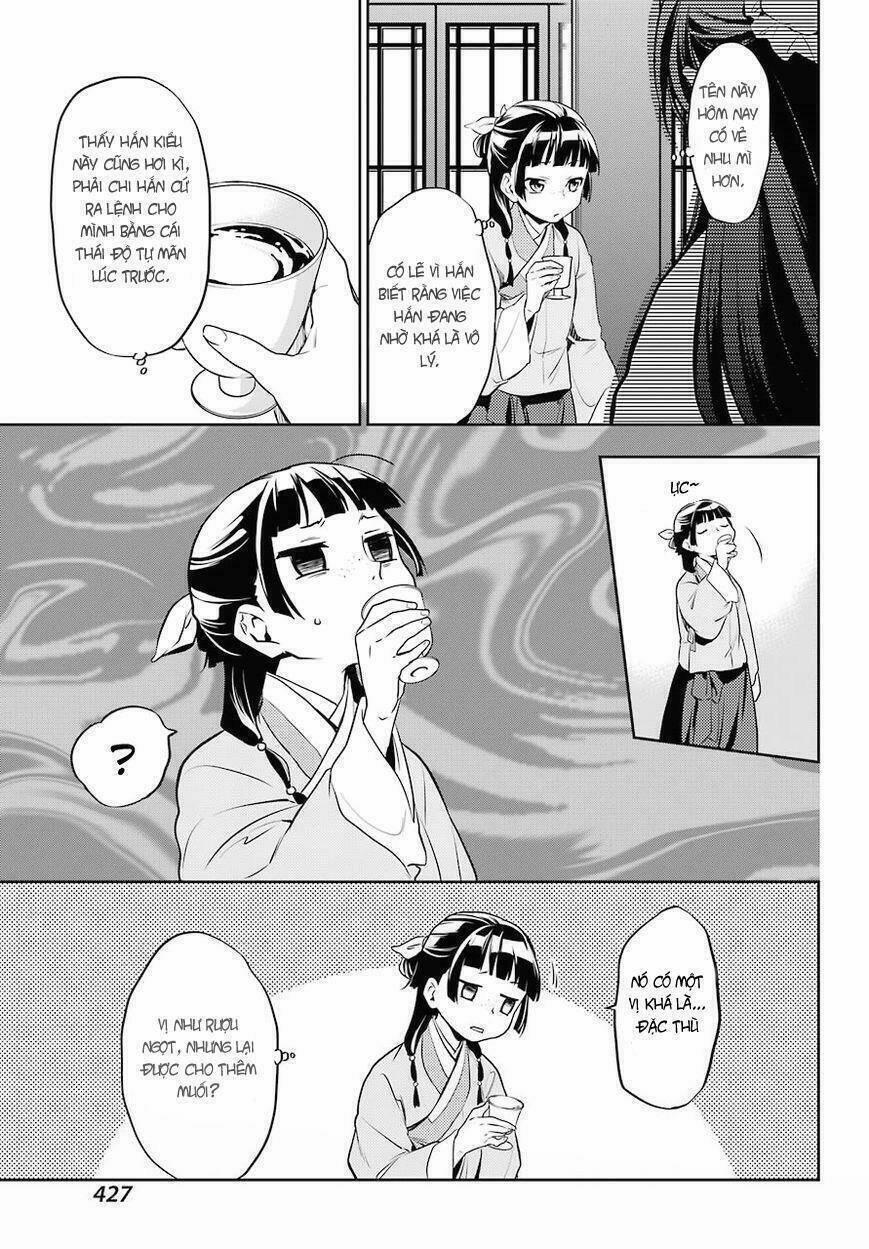 Dược Sư Tự Sự – Nhật Ký Giải Mã Bí Ẩn Chốn Hậu Cung Của Maomao 13 trang 26