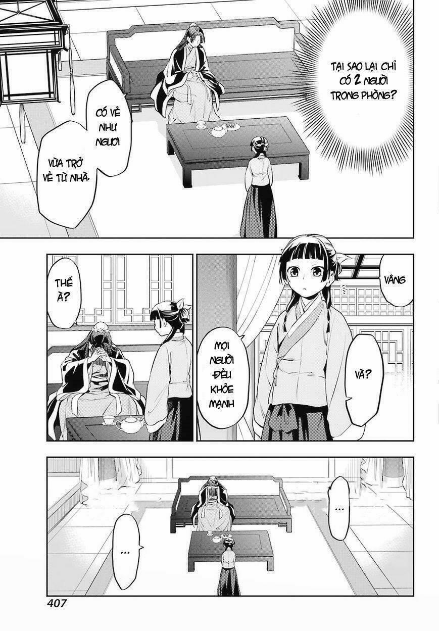 Dược Sư Tự Sự – Nhật Ký Giải Mã Bí Ẩn Chốn Hậu Cung Của Maomao 13 trang 6