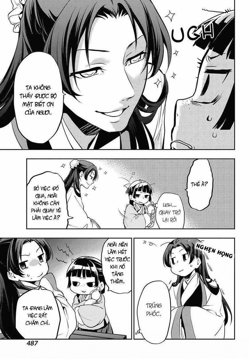 Dược Sư Tự Sự – Nhật Ký Giải Mã Bí Ẩn Chốn Hậu Cung Của Maomao 14 trang 10