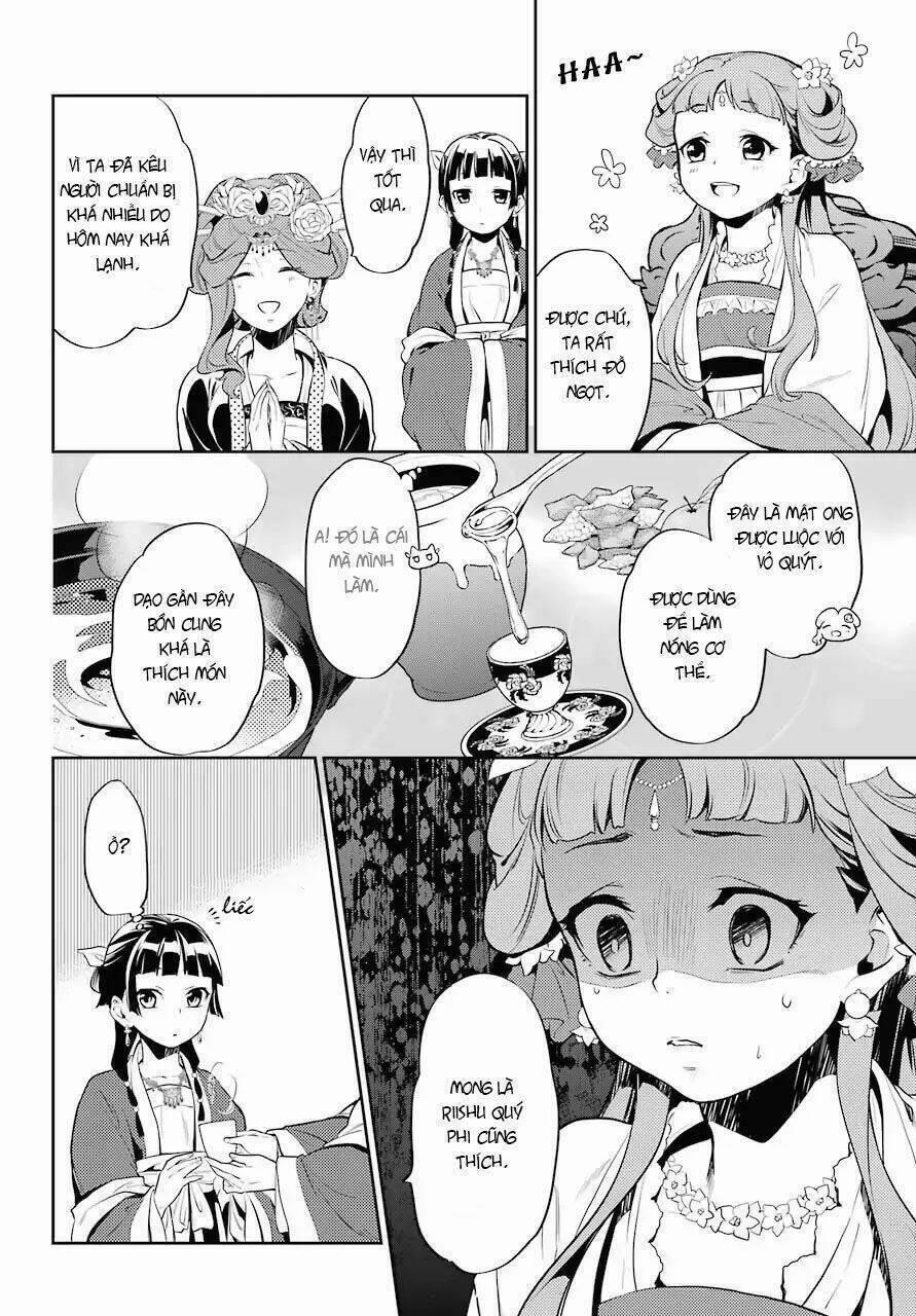 Dược Sư Tự Sự – Nhật Ký Giải Mã Bí Ẩn Chốn Hậu Cung Của Maomao 15 trang 22