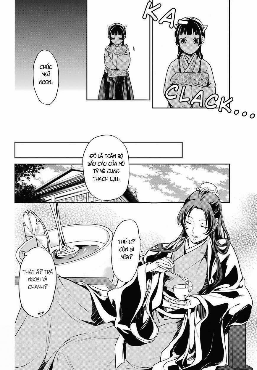 Dược Sư Tự Sự – Nhật Ký Giải Mã Bí Ẩn Chốn Hậu Cung Của Maomao 16 trang 15