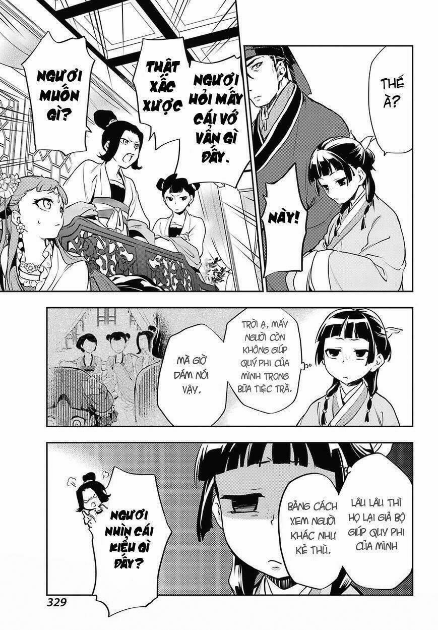 Dược Sư Tự Sự – Nhật Ký Giải Mã Bí Ẩn Chốn Hậu Cung Của Maomao 16 trang 28