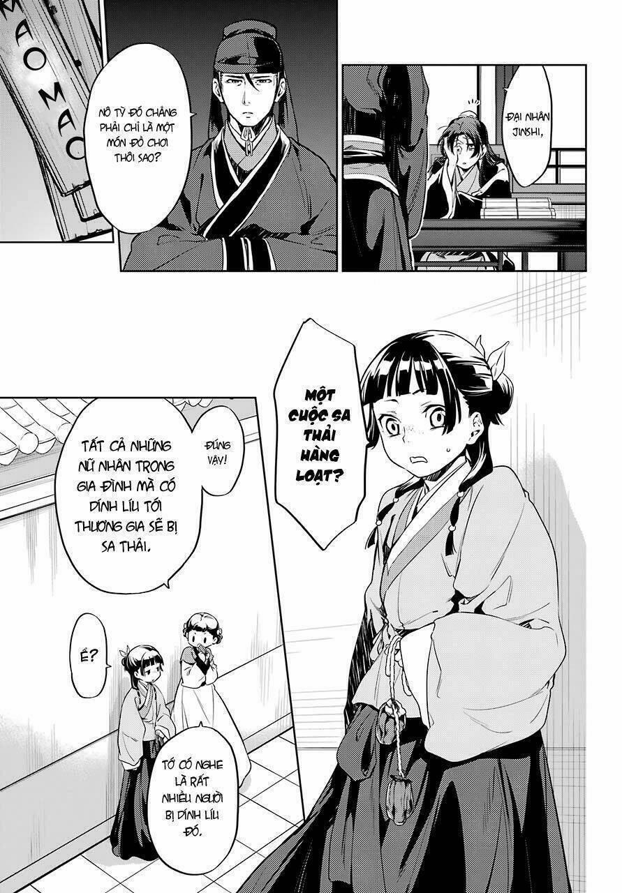 Dược Sư Tự Sự – Nhật Ký Giải Mã Bí Ẩn Chốn Hậu Cung Của Maomao 19 trang 6