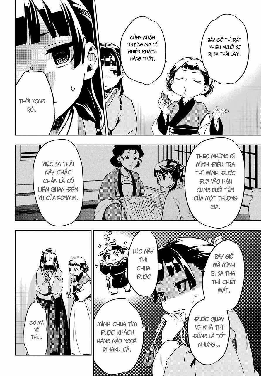 Dược Sư Tự Sự – Nhật Ký Giải Mã Bí Ẩn Chốn Hậu Cung Của Maomao 19 trang 7